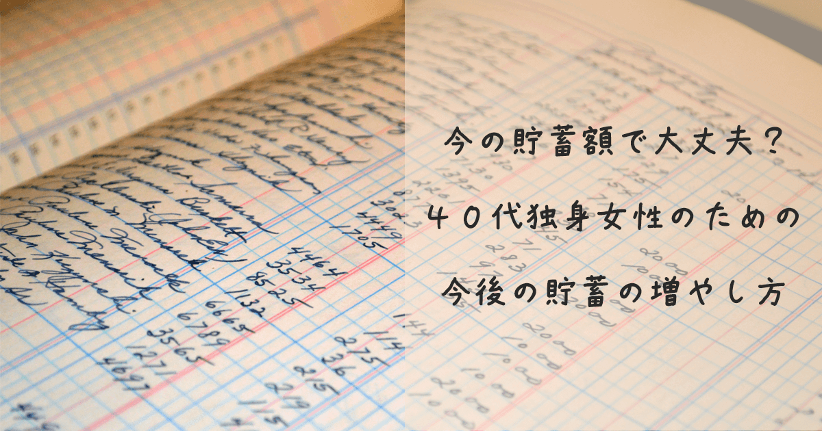 貯蓄額の計算のための家計簿のイメージ